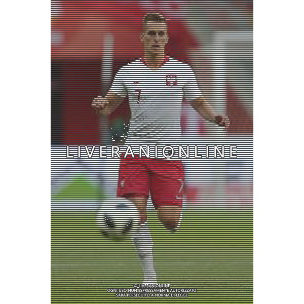 2018.06.12 Warszawa Pilka nozna Mecz towarzyski Polska - Litwa N/z Arkadiusz Milik Foto Piotr Matusewicz / PressFocus 2018.06.12 Warszawa Football Friendly Game Poland - Lithuania Arkadiusz Milik Credit: Piotr Matusewicz / PressFocus / NEWSPIX.PL --- Newspix.pl AG ALDO LIVERANI SAS ONLY ITALY