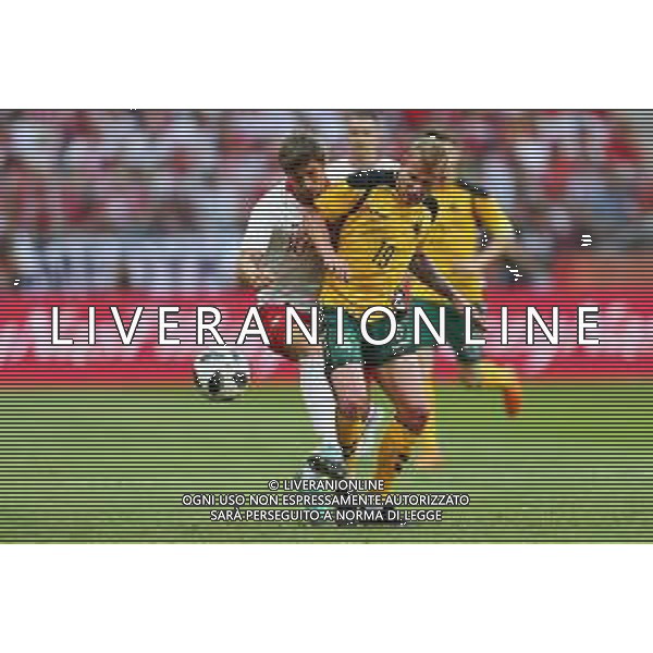 2018.06.12 Warszawa Pilka nozna Mecz towarzyski Polska - Litwa N/z Bartosz Bereszynski Modestas Vorobjovas Foto Piotr Matusewicz / PressFocus 2018.06.12 Warszawa Football Friendly Game Poland - Lithuania Bartosz Bereszynski Modestas Vorobjovas Credit: Piotr Matusewicz / PressFocus / NEWSPIX.PL --- Newspix.pl AG ALDO LIVERANI SAS ONLY ITALY
