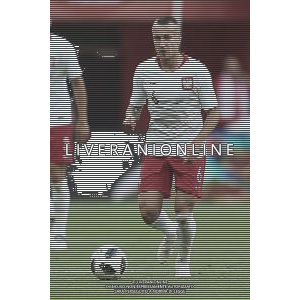 2018.06.12 Warszawa Pilka nozna Mecz towarzyski Polska - Litwa N/z Jacek Goralski Foto Piotr Matusewicz / PressFocus 2018.06.12 Warszawa Football Friendly Game Poland - Lithuania Jacek Goralski Credit: Piotr Matusewicz / PressFocus / NEWSPIX.PL --- Newspix.pl AG ALDO LIVERANI SAS ONLY ITALY
