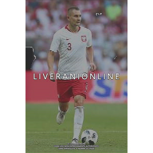 2018.06.12 Warszawa Pilka nozna Mecz towarzyski Polska - Litwa N/z Artur Jedrzejczyk Foto Piotr Matusewicz / PressFocus 2018.06.12 Warszawa Football Friendly Game Poland - Lithuania Artur Jedrzejczyk Credit: Piotr Matusewicz / PressFocus / NEWSPIX.PL --- Newspix.pl AG ALDO LIVERANI SAS ONLY ITALY