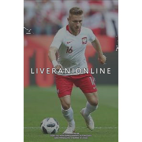 2018.06.12 Warszawa Pilka nozna Mecz towarzyski Polska - Litwa N/z Jakub Blaszczykowski Foto Piotr Matusewicz / PressFocus 2018.06.12 Warszawa Football Friendly Game Poland - Lithuania Jakub Blaszczykowski Credit: Piotr Matusewicz / PressFocus / NEWSPIX.PL --- Newspix.pl AG ALDO LIVERANI SAS ONLY ITALY