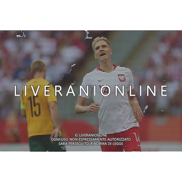 2018.06.12 Warszawa Pilka nozna Mecz towarzyski Polska - Litwa N/z Lukasz Teodorczyk Foto Piotr Matusewicz / PressFocus 2018.06.12 Warszawa Football Friendly Game Poland - Lithuania Lukasz Teodorczyk Credit: Piotr Matusewicz / PressFocus / NEWSPIX.PL --- Newspix.pl AG ALDO LIVERANI SAS ONLY ITALY
