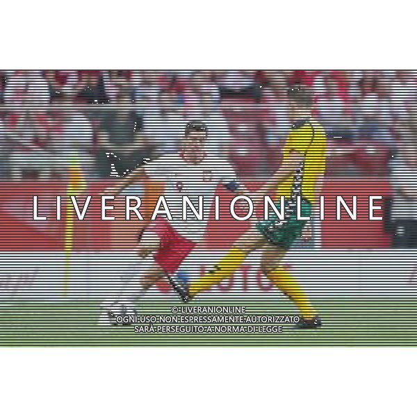 12.06.2018 WARSZAWA, PGE NARODOWY PILKA NOZNA (FOOTBALL) MECZ TOWARZYSKI REPREZENTACJI POLSKI (INTERNATIONAL FRIENDLY GAME) MECZ (GAME) POLSKA - LITWA (POLAND - LITHUANIA) NZ ROBERT LEWANDOWSKI FOTO LUKASZ GROCHALA/CYFRASPORT / NEWSPIX.PL --- Newspix.pl AG ALDO LIVERANI SAS ONLY ITALY