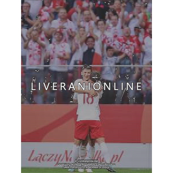 2018.06.12 Warszawa Pilka nozna Reprezentacja Mecz Towarzyski Polska - Litwa (Poland - Lithuania) N/z bramka gol radosc Dawid Kownacki Bartosz Bereszynski Foto Press Focus 2018.06.12 Warszawa Football Friendly Game Polska - Litwa (Poland - Lithuania) bramka gol radosc Dawid Kownacki Bartosz Bereszynski Credit: Press Focus / NEWSPIX.PL --- Newspix.pl AG ALDO LIVERANI SAS ONLY ITALY