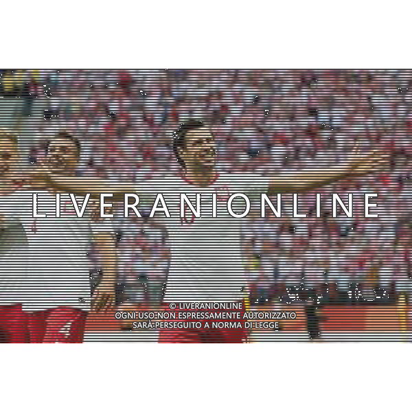 PGE NARODOWY, WARSZAWA 12.06.2018 MECZ TOWARZYSKI POLSKA - LITWA NZ GRZEGORZ KRYCHOWIAK (10) Pawel Pietranik/NEWSPIX.pl --- Newspix.pl AG ALDO LIVERANI SAS ONLY ITALY