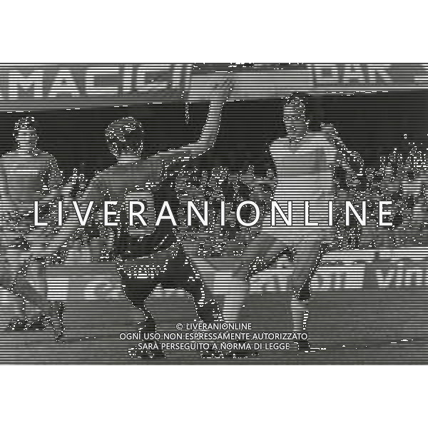 RETROSPETTIVA GIORGIO ROGNONI CALCIATORE NELLA FOTO GIORGIO ROGNONI CON LA MAGLIA DELLA PISTOIESE AG ALDO LIVERANI SAS