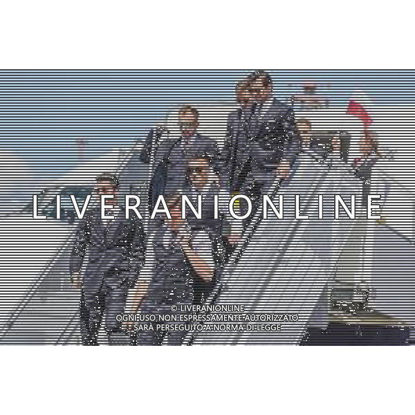 13.06.2018 SOCZI ROSJA (SOCZI, ROSJA) PILKA NOZNA (FOOTBALL) MISTRZOSTWA SWIATA W PILCE NOZNEJ FIFA WORLD CUP ROSJA 2018 ( FIFA WORLD CUP 2018 RUSSIA) PRZYLOT REPREZENTACJI POLSKI DO SOCZI NZ ROBERT LEWANDOWSKI, WOJCIECH SZCZESNY, PIOTR ZIELINSKI, KAMIL GROSICKI, GRZEGORZ KRYCHOWIAK FOTO LUKASZ GROCHALA/CYFRASPORT / NEWSPIX.PL --- Newspix.pl / AGENZIA ALDO LIVERANI SAS - ITALY ONLY EDITORIAL USE ONLY - Arrivo della Nazionale della Polonia a Sochi per i Campionati Mondiali di calcio - Football FIFA World Cup Russia 2018