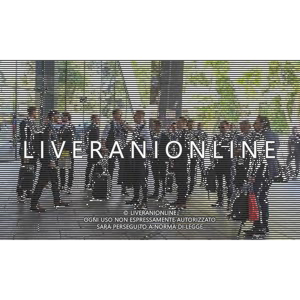 2018.06.13 Soczi Pilka nozna Mistrzostwa Swiata w Rosji Przylot reprezentacji Polski do Rosji N/z Lukasz Teodorczyk Arkadiusz Milik Dawid Kowancki Wojciech Szczesny Foto Press Focus/NEWSPIX.PL 2018.06.13 Soczi Football FIFA World Cup 2018 in Russia Arrival of the Polish national team to Russia Lukasz Teodorczyk Arkadiusz Milik Dawid Kowancki Wojciech Szczesny Credit: Press Focus --- Newspix.pl / AGENZIA ALDO LIVERANI SAS - ITALY ONLY EDITORIAL USE ONLY - Arrivo della Nazionale della Polonia a Sochi per i Campionati Mondiali di calcio - Football FIFA World Cup Russia 2018