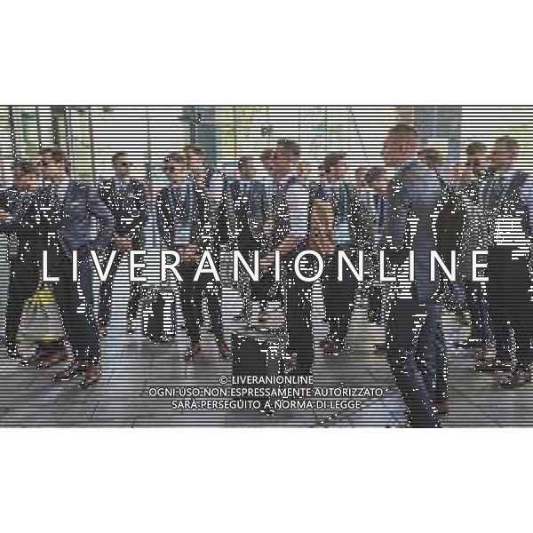 2018.06.13 Soczi Pilka nozna Mistrzostwa Swiata w Rosji Przylot reprezentacji Polski do Rosji N/z Dawid Kowancki Arkadiusz Milik Lukasz Teodorczyk Bartosz Bereszynski Foto Press Focus/NEWSPIX.PL 2018.06.13 Soczi Football FIFA World Cup 2018 in Russia Arrival of the Polish national team to Russia Dawid Kowancki Arkadiusz Milik Lukasz Teodorczyk Bartosz Bereszynski Credit: Press Focus --- Newspix.pl / AGENZIA ALDO LIVERANI SAS - ITALY ONLY EDITORIAL USE ONLY - Arrivo della Nazionale della Polonia a Sochi per i Campionati Mondiali di calcio - Football FIFA World Cup Russia 2018