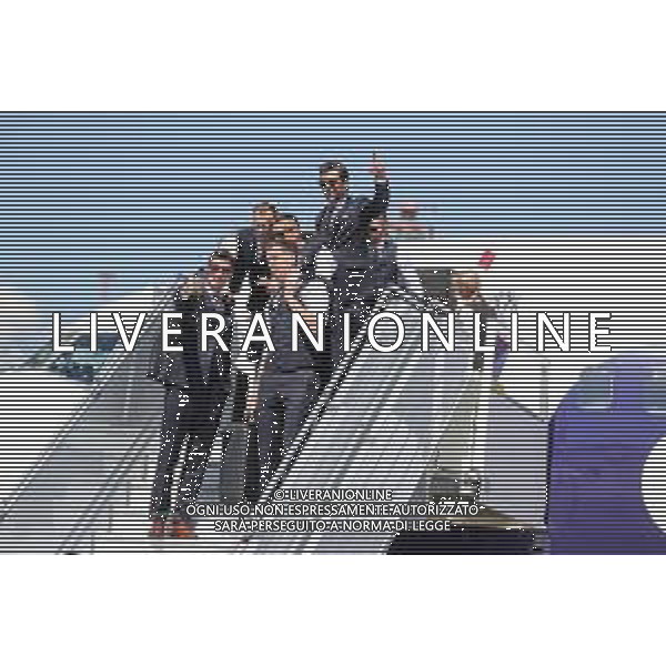 13.06.2018 SOCZI ROSJA (SOCZI, ROSJA) PILKA NOZNA (FOOTBALL) MISTRZOSTWA SWIATA W PILCE NOZNEJ FIFA WORLD CUP ROSJA 2018 ( FIFA WORLD CUP 2018 RUSSIA) PRZYLOT REPREZENTACJI POLSKI DO SOCZI NZ ROBERT LEWANDOWSKI, WOJCIECH SZCZESNY, KAMIL GROSICKI, SLAWOMIR PESZKO, GRZEGORZ KRYCHOWIAK FOTO LUKASZ GROCHALA/CYFRASPORT / NEWSPIX.PL --- Newspix.pl / AGENZIA ALDO LIVERANI SAS - ITALY ONLY EDITORIAL USE ONLY - Arrivo della Nazionale della Polonia a Sochi per i Campionati Mondiali di calcio - Football FIFA World Cup Russia 2018