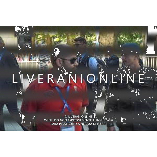 SOCHI SOCZI ROSJA 13.06.2018 PILKARZE REPREZENTACJA POLSKI PRZYJAZD DO HOTELU W SOCZI FOT.TOBIASZ/NEWSPIX.PL Football FIFA World Cup 2018 in Russia Arrival of the Polish national team to Russia NZ ROBERT LEWANDOWSKI --- Newspix.pl / AGENZIA ALDO LIVERANI SAS - ITALY ONLY EDITORIAL USE ONLY - Arrivo della Nazionale della Polonia a Sochi per i Campionati Mondiali di calcio - Football FIFA World Cup Russia 2018