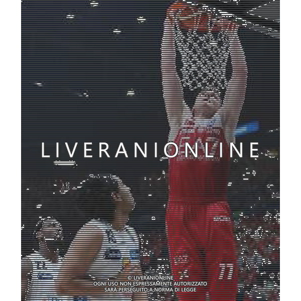 LBA Lega Basket Serie A 2017/2018 Playoff Finale Gara 5 Milano - 13.06.2018 EA7 Emporio Armani-Dolomiti Energia Trentino Nella Foto:Gudaitis Arturas /Ph.Vitez-Ag. Aldo Liverani
