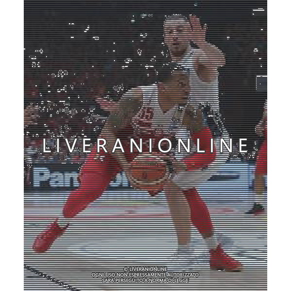 LBA Lega Basket Serie A 2017/2018 Playoff Finale Gara 5 Milano - 13.06.2018 EA7 Emporio Armani-Dolomiti Energia Trentino Nella Foto:Forray Toto - Jerrells Curtis /Ph.Vitez-Ag. Aldo Liverani