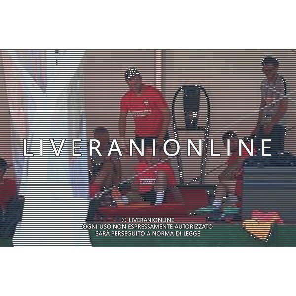 SOCZI 14.06.2018 MISTRZOSTWA SWIATA W PILCE NOZNEJ 2018 TRENING REPREZENTACJI POLSKI --- 2018 FIFA WORLD CUP POLISH FOOTBALL NATIONAL TEAM TRAINING SESSION IN SOCHI JAKUB BLASZCZYKOWSKI JACEK GORALSKI KAROL LINETTY FOT. PIOTR KUCZA/FOTOPYK / NEWSPIX.PL --- Newspix.pl / AGENZIA ALDO LIVERANI SAS - ITALY ONLY EDITORIAL USE ONLY - Allenamento della Nazionale della Polonia a Sochi per i Campionati Mondiali di calcio - Football FIFA World Cup Russia 14.06.2018