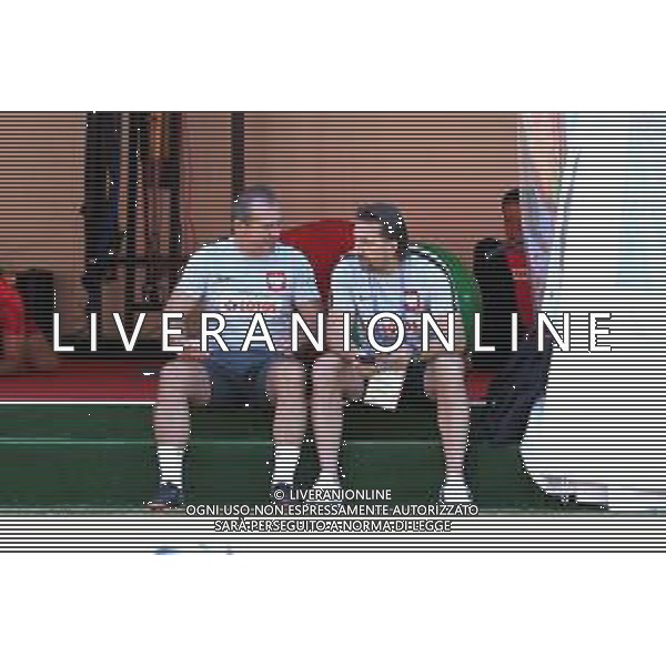 SOCZI 14.06.2018 MISTRZOSTWA SWIATA W PILCE NOZNEJ 2018 TRENING REPREZENTACJI POLSKI --- 2018 FIFA WORLD CUP POLISH FOOTBALL NATIONAL TEAM TRAINING SESSION IN SOCHI MAREK KOZMINSKI TOMASZ IWAN FOT. PIOTR KUCZA/FOTOPYK / NEWSPIX.PL --- Newspix.pl / AGENZIA ALDO LIVERANI SAS - ITALY ONLY EDITORIAL USE ONLY - Allenamento della Nazionale della Polonia a Sochi per i Campionati Mondiali di calcio - Football FIFA World Cup Russia 14.06.2018