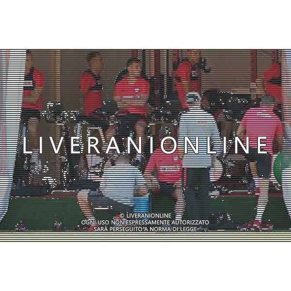SOCZI 14.06.2018 MISTRZOSTWA SWIATA W PILCE NOZNEJ 2018 TRENING REPREZENTACJI POLSKI --- 2018 FIFA WORLD CUP POLISH FOOTBALL NATIONAL TEAM TRAINING SESSION IN SOCHI WOJCIECH HERMAN BARTOSZ BERESZYNSKI ADAM NAWALKA FOT. PIOTR KUCZA/FOTOPYK / NEWSPIX.PL --- Newspix.pl / AGENZIA ALDO LIVERANI SAS - ITALY ONLY EDITORIAL USE ONLY - Allenamento della Nazionale della Polonia a Sochi per i Campionati Mondiali di calcio - Football FIFA World Cup Russia 14.06.2018
