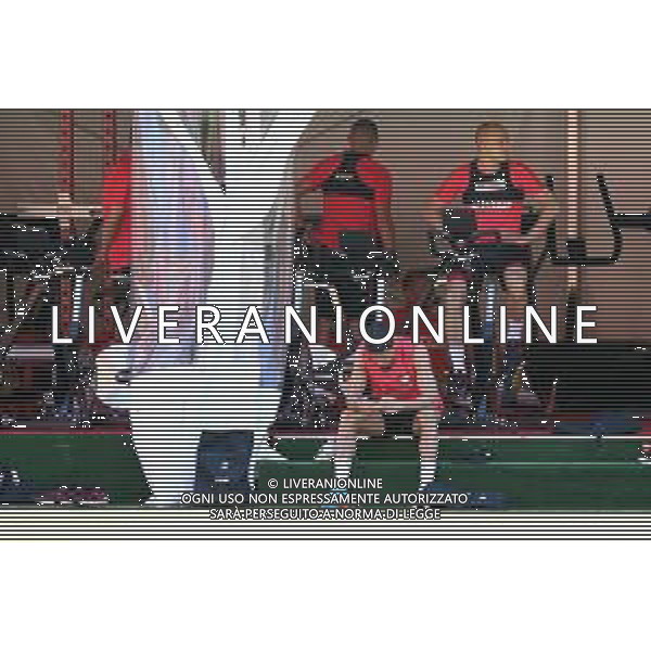 SOCZI 14.06.2018 MISTRZOSTWA SWIATA W PILCE NOZNEJ 2018 TRENING REPREZENTACJI POLSKI --- 2018 FIFA WORLD CUP POLISH FOOTBALL NATIONAL TEAM TRAINING SESSION IN SOCHI ROBERT LEWANDOWSKI FOT. PIOTR KUCZA/FOTOPYK / NEWSPIX.PL --- Newspix.pl / AGENZIA ALDO LIVERANI SAS - ITALY ONLY EDITORIAL USE ONLY - Allenamento della Nazionale della Polonia a Sochi per i Campionati Mondiali di calcio - Football FIFA World Cup Russia 14.06.2018