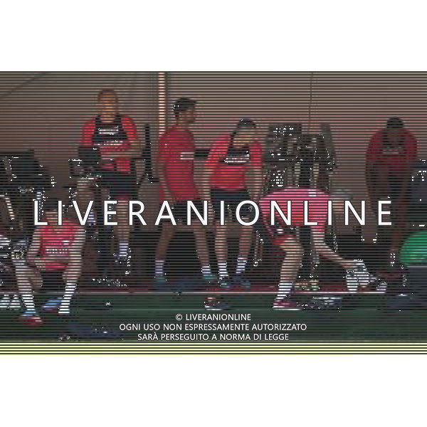 SOCZI 14.06.2018 MISTRZOSTWA SWIATA W PILCE NOZNEJ 2018 TRENING REPREZENTACJI POLSKI --- 2018 FIFA WORLD CUP POLISH FOOTBALL NATIONAL TEAM TRAINING SESSION IN SOCHI ROBERT LEWANDOWSKI RAFAL KURZAWA BARTOSZ BERESZYNSKI ARTUR JEDRZEJCZYK KAMIL GLIK FOT. PIOTR KUCZA/FOTOPYK / NEWSPIX.PL --- Newspix.pl / AGENZIA ALDO LIVERANI SAS - ITALY ONLY EDITORIAL USE ONLY - Allenamento della Nazionale della Polonia a Sochi per i Campionati Mondiali di calcio - Football FIFA World Cup Russia 14.06.2018