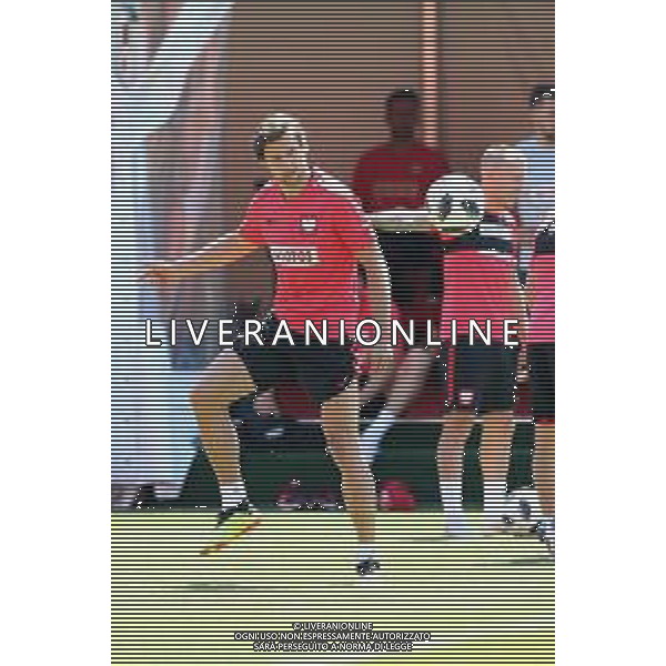 SOCZI 14.06.2018 MISTRZOSTWA SWIATA W PILCE NOZNEJ 2018 TRENING REPREZENTACJI POLSKI --- 2018 FIFA WORLD CUP POLISH FOOTBALL NATIONAL TEAM TRAINING SESSION IN SOCHI GRZEGORZ KRYCHOWIAK FOT. PIOTR KUCZA/FOTOPYK / NEWSPIX.PL --- Newspix.pl / AGENZIA ALDO LIVERANI SAS - ITALY ONLY EDITORIAL USE ONLY - Allenamento della Nazionale della Polonia a Sochi per i Campionati Mondiali di calcio - Football FIFA World Cup Russia 14.06.2018