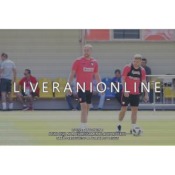 SOCZI 14.06.2018 MISTRZOSTWA SWIATA W PILCE NOZNEJ 2018 TRENING REPREZENTACJI POLSKI --- 2018 FIFA WORLD CUP POLISH FOOTBALL NATIONAL TEAM TRAINING SESSION IN SOCHI KAMIL GLIK MACIEJ RYBUS FOT. PIOTR KUCZA/FOTOPYK / NEWSPIX.PL --- Newspix.pl / AGENZIA ALDO LIVERANI SAS - ITALY ONLY EDITORIAL USE ONLY - Allenamento della Nazionale della Polonia a Sochi per i Campionati Mondiali di calcio - Football FIFA World Cup Russia 14.06.2018