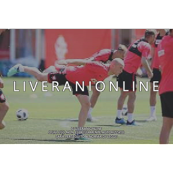 SOCZI 14.06.2018 MISTRZOSTWA SWIATA W PILCE NOZNEJ 2018 TRENING REPREZENTACJI POLSKI --- 2018 FIFA WORLD CUP POLISH FOOTBALL NATIONAL TEAM TRAINING SESSION IN SOCHI MICHAL PAZDAN FOT. PIOTR KUCZA/FOTOPYK / NEWSPIX.PL --- Newspix.pl / AGENZIA ALDO LIVERANI SAS - ITALY ONLY EDITORIAL USE ONLY - Allenamento della Nazionale della Polonia a Sochi per i Campionati Mondiali di calcio - Football FIFA World Cup Russia 14.06.2018