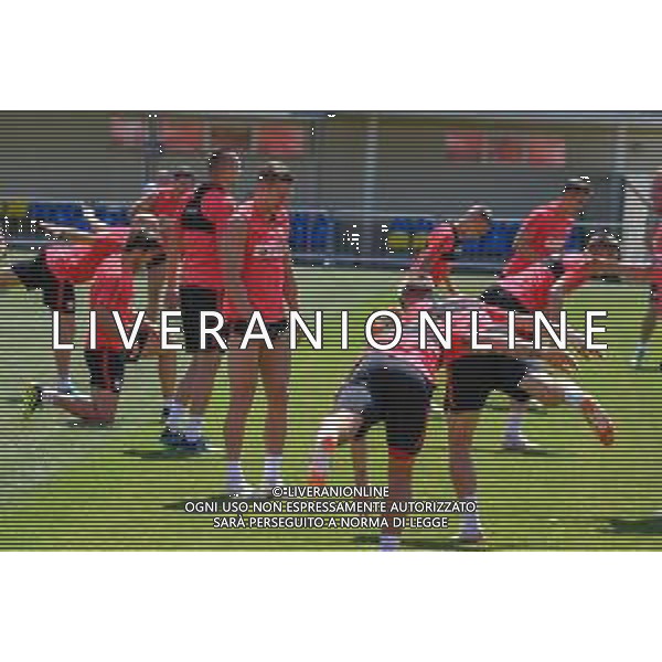 14.06.2018 SOCZI ROSJA (SOCHI, ROSJA) PILKA NOZNA (FOOTBALL) MISTRZOSTWA SWIATA W PILCE NOZNEJ FIFA WORLD CUP ROSJA 2018 ( FIFA WORLD CUP 2018 RUSSIA) BAZA TRENINGOWA REPREZENTACJI POLSKI - BOISKO SPUTNIK FOT.TOBIASZ/NEWSPIX.PL NZ LUKASZ PISZCZEK --- Newspix.pl / AGENZIA ALDO LIVERANI SAS - ITALY ONLY EDITORIAL USE ONLY - Allenamento della Nazionale della Polonia a Sochi per i Campionati Mondiali di calcio - Football FIFA World Cup Russia 14.06.2018