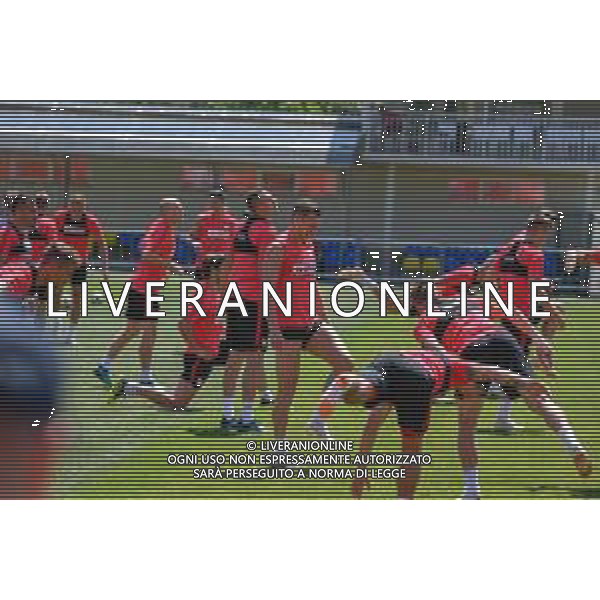 14.06.2018 SOCZI ROSJA (SOCHI, ROSJA) PILKA NOZNA (FOOTBALL) MISTRZOSTWA SWIATA W PILCE NOZNEJ FIFA WORLD CUP ROSJA 2018 ( FIFA WORLD CUP 2018 RUSSIA) BAZA TRENINGOWA REPREZENTACJI POLSKI - BOISKO SPUTNIK FOT.TOBIASZ/NEWSPIX.PL NZ LUKASZ PISZCZEK --- Newspix.pl / AGENZIA ALDO LIVERANI SAS - ITALY ONLY EDITORIAL USE ONLY - Allenamento della Nazionale della Polonia a Sochi per i Campionati Mondiali di calcio - Football FIFA World Cup Russia 14.06.2018