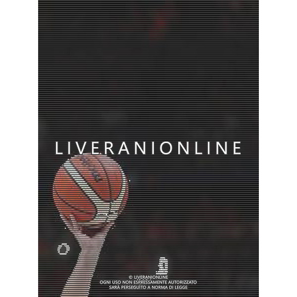 LBA Lega Basket Serie A 2017/2018 Playoff Finale Gara 5 Milano - 13.06.2018 EA7 Emporio Armani-Dolomiti Energia Trentino Nella Foto:Basket Situazione Pallone Allenamento /Ph.Vitez-Ag. Aldo Liverani