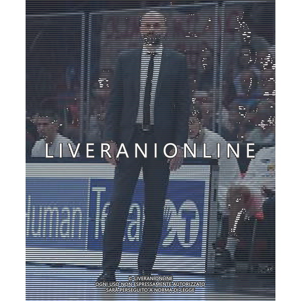 LBA Lega Basket Serie A 2017/2018 Playoff Finale Gara 5 Milano - 13.06.2018 EA7 Emporio Armani-Dolomiti Energia Trentino Nella Foto:Maurizio Buscaglia /Ph.Vitez-Ag. Aldo Liverani