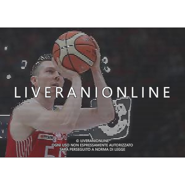 LBA Lega Basket Serie A 2017/2018 Playoff Finale Gara 5 Milano - 13.06.2018 EA7 Emporio Armani-Dolomiti Energia Trentino Nella Foto:Bertans Dairis /Ph.Vitez-Ag. Aldo Liverani