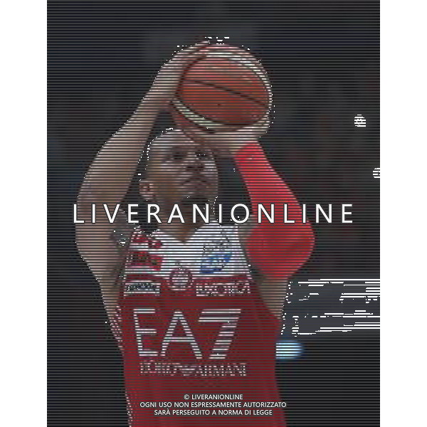 LBA Lega Basket Serie A 2017/2018 Playoff Finale Gara 5 Milano - 13.06.2018 EA7 Emporio Armani-Dolomiti Energia Trentino Nella Foto:Jerrells Curtis /Ph.Vitez-Ag. Aldo Liverani