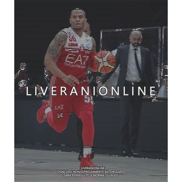LBA Lega Basket Serie A 2017/2018 Playoff Finale Gara 5 Milano - 13.06.2018 EA7 Emporio Armani-Dolomiti Energia Trentino Nella Foto:Jerrells Curtis /Ph.Vitez-Ag. Aldo Liverani