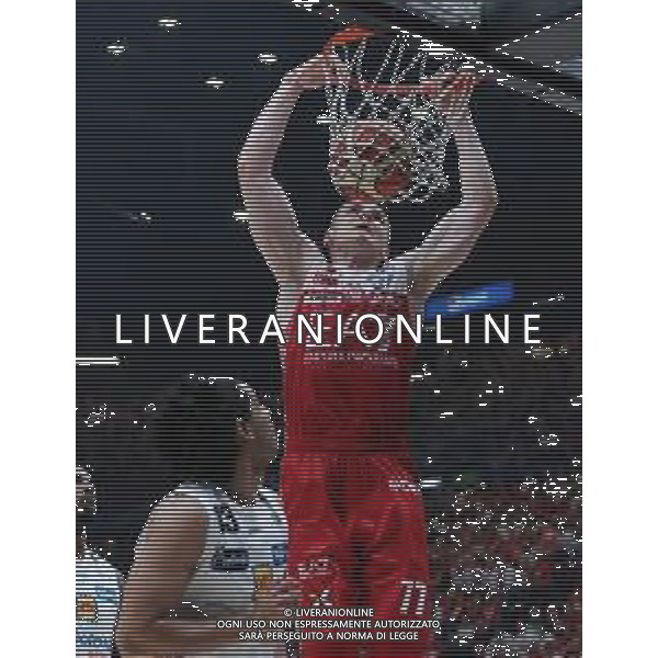 LBA Lega Basket Serie A 2017/2018 Playoff Finale Gara 5 Milano - 13.06.2018 EA7 Emporio Armani-Dolomiti Energia Trentino Nella Foto:Gudaitis Arturas /Ph.Vitez-Ag. Aldo Liverani