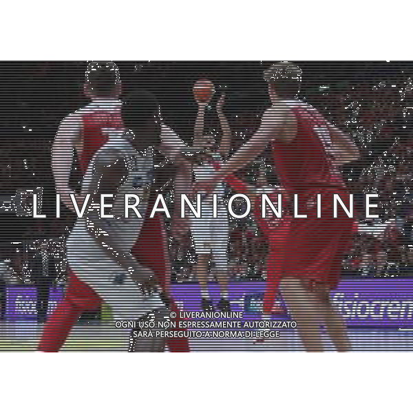 LBA Lega Basket Serie A 2017/2018 Playoff Finale Gara 5 Milano - 13.06.2018 EA7 Emporio Armani-Dolomiti Energia Trentino Nella Foto:Shields Shavon /Ph.Vitez-Ag. Aldo Liverani