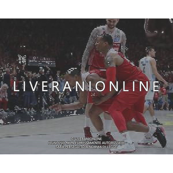 LBA Lega Basket Serie A 2017/2018 Playoff Finale Gara 5 Milano - 13.06.2018 EA7 Emporio Armani-Dolomiti Energia Trentino Nella Foto:Goudelock Andrew esulta con Jerrells Curtis /Ph.Vitez-Ag. Aldo Liverani