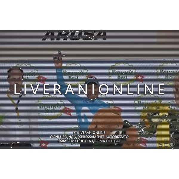 15-06-2018 Tour De Suisse; Tappa 07 Eschenbach - Arosa; 2018, Movistar; Quintana Rojas Nairo, Alexander; Arosa; FOTO STEFANO SIROTTI-AG ALDO LIVERANI SAS