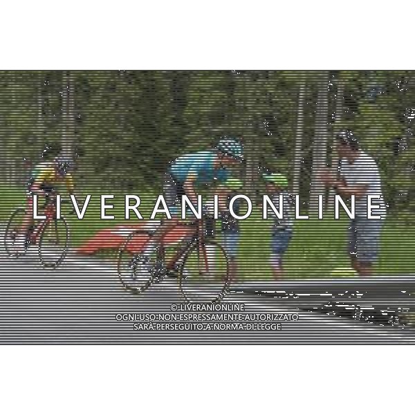 15-06-2018 Tour De Suisse; Tappa 07 Eschenbach - Arosa; 2018, Astana; 2018, Bmc Racing Team; Fuglsang, Jacob; Porte, Richie; Arosa; FOTO STEFANO SIROTTI-AG ALDO LIVERANI SAS