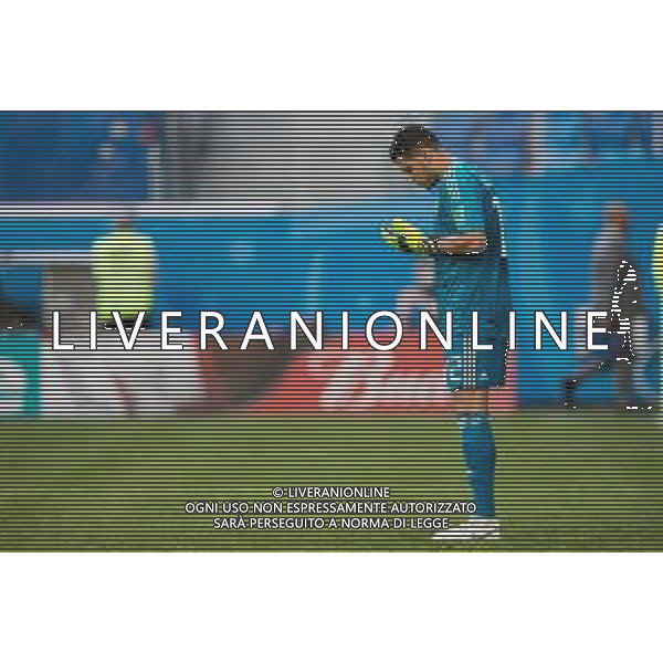 15.06.2018 PETERSBURG SAINT PETERSBURG STADIUM PILKA NOZNA (FOOTBALL) MISTRZOSTWA SWIATA ROSJA 2018 FIFA WORLD CUP RUSSIA 2018 MAROKO - IRAN (MOROCCO - IRAN) NZ MONIR EL KAJOUI FOTO LUKASZ SKWIOT/CYFRASPORT/NEWSPIX.PL --- Newspix.pl / AGENZIA ALDO LIVERANI SAS - ITALY ONLY EDITORIAL USE ONLY - MAROCCO - IRAN Campionati Mondiali di calcio - Football FIFA World Cup Russia 15.06.2018