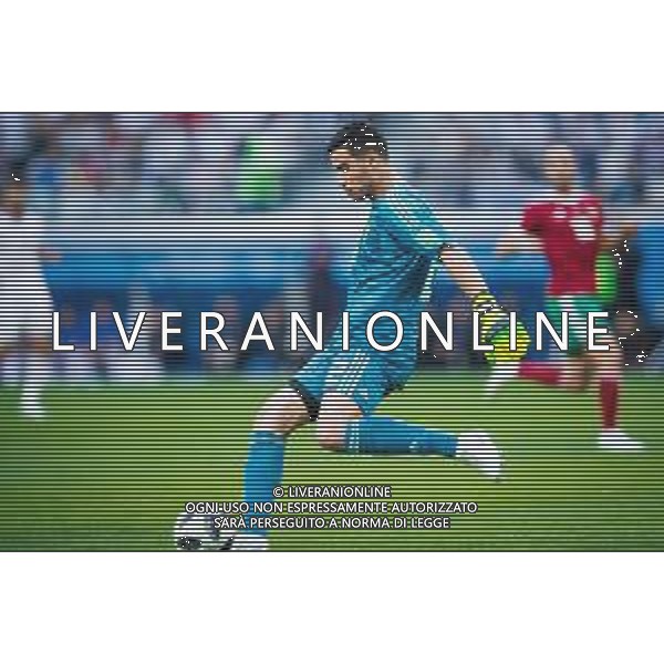 15.06.2018 PETERSBURG SAINT PETERSBURG STADIUM PILKA NOZNA (FOOTBALL) MISTRZOSTWA SWIATA ROSJA 2018 FIFA WORLD CUP RUSSIA 2018 MAROKO - IRAN (MOROCCO - IRAN) NZ MONIR EL KAJOUI FOTO LUKASZ SKWIOT/CYFRASPORT / NEWSPIX.PL --- Newspix.pl / AGENZIA ALDO LIVERANI SAS - ITALY ONLY EDITORIAL USE ONLY - MAROCCO - IRAN Campionati Mondiali di calcio - Football FIFA World Cup Russia 15.06.2018