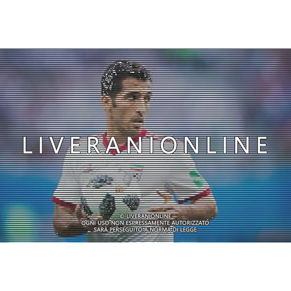 15.06.2018 PETERSBURG SAINT PETERSBURG STADIUM PILKA NOZNA (FOOTBALL) MISTRZOSTWA SWIATA ROSJA 2018 FIFA WORLD CUP RUSSIA 2018 MAROKO - IRAN (MOROCCO - IRAN) NZ VAHID AMIRI FOTO LUKASZ SKWIOT/CYFRASPORT/NEWSPIX.PL --- Newspix.pl / AGENZIA ALDO LIVERANI SAS - ITALY ONLY EDITORIAL USE ONLY - MAROCCO - IRAN Campionati Mondiali di calcio - Football FIFA World Cup Russia 15.06.2018