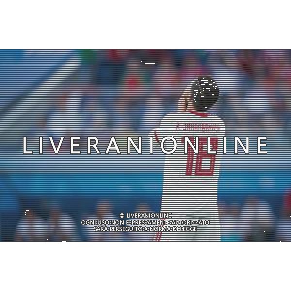 15.06.2018 PETERSBURG SAINT PETERSBURG STADIUM PILKA NOZNA (FOOTBALL) MISTRZOSTWA SWIATA ROSJA 2018 FIFA WORLD CUP RUSSIA 2018 MAROKO - IRAN (MOROCCO - IRAN) NZ ALIREZA JAHANBAKHSH FOTO LUKASZ SKWIOT/CYFRASPORT/NEWSPIX.PL --- Newspix.pl / AGENZIA ALDO LIVERANI SAS - ITALY ONLY EDITORIAL USE ONLY - MAROCCO - IRAN Campionati Mondiali di calcio - Football FIFA World Cup Russia 15.06.2018