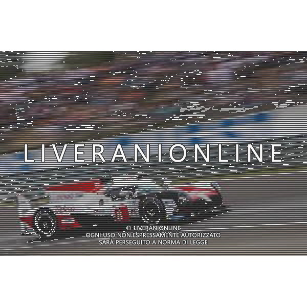 Sebastien Buemi (SUI) / Kazuki Nakajima (JPN) / Fernando Alonso (ESP) #08 Toyota Gazoo Racing Toyota TS050 Hybrid. 16-17.06.2018. FIA World Endurance Championship, Le Mans 24 Hours, Race, Le Mans, France. AG ALDO LIVERANI SAS-ONLY ITALY