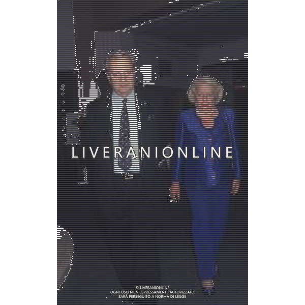 RETROSPETTIVA MARIO CECCHI GORI IMPRENDITORE CINEMATOGRAFICO E PRESIDENTE DELLA FIORENTINA CALCIO NELLA FOTO MARIO CECCHI GORI CON LA MOGLIE VALERIA AG ALDO LIVERANI SAS 