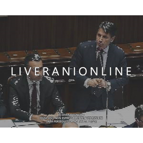 Formazione del nuovo Esecutivo del Governo Lega - Movimento 5 Stelle, Roma Maggio 2018 nella foto Giuseppe Conte, Luigi Di Maio © AGENZIA ALDO LIVERANI SAS