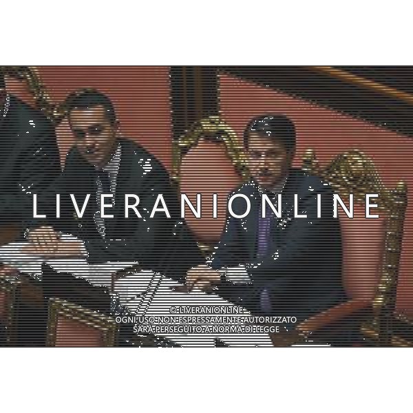 Formazione del nuovo Esecutivo del Governo Lega - Movimento 5 Stelle, Roma Maggio 2018 nella foto Giuseppe Conte, Luigi Di Maio © AGENZIA ALDO LIVERANI SAS