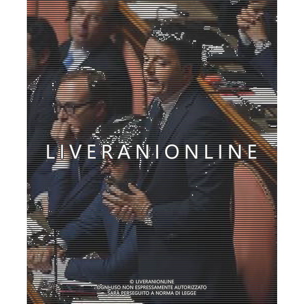 Formazione del nuovo Esecutivo del Governo Lega - Movimento 5 Stelle, Roma Maggio 2018 nella foto Matteo Renzi © AGENZIA ALDO LIVERANI SAS