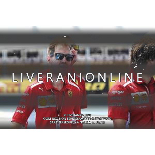 Sebastian Vettel (GER) Ferrari walks the circuit with the team. 21.06.2018. Formula 1 World Championship, Rd 8, French Grand Prix, Paul Ricard, France, Preparation Day. / AGENZIA ALDO LIVERANI SAS - ITALY ONLY EDITORIAL USE ONLY - F1 GP FRANCIA Preparation Day 21.06.2018