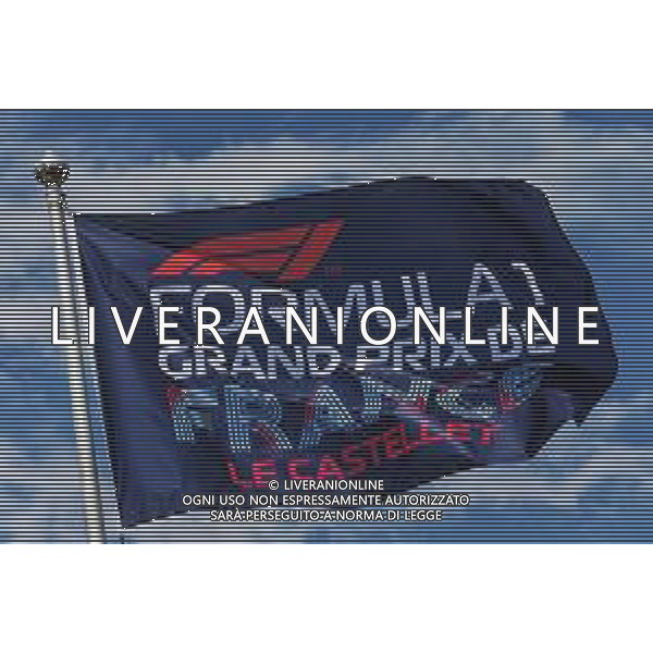 Circuit Flag. 21.06.2018. Formula 1 World Championship, Rd 8, French Grand Prix, Paul Ricard, France, Preparation Day. / AGENZIA ALDO LIVERANI SAS - ITALY ONLY EDITORIAL USE ONLY - F1 GP FRANCIA Preparation Day 21.06.2018