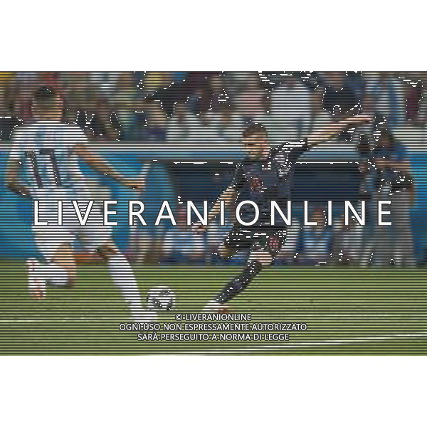 21.06.2018 NIZNY NOWOGROD NIZHNY NOVGOROD PILKA NOZNA (FOOTBALL) MISTRZOSTWA SWIATA ROSJA 2018 FIFA WORLD CUP RUSSIA 2018 ARGENTYNA - CHORWACJA (ARGENTINA-CROATIA) NZ ANTE REBIC FOTO LUKASZ SKWIOT/CYFRASPORT / NEWSPIX.PL --- Newspix.pl AG ALDO LIVERANI SAS-ONLY ITALY