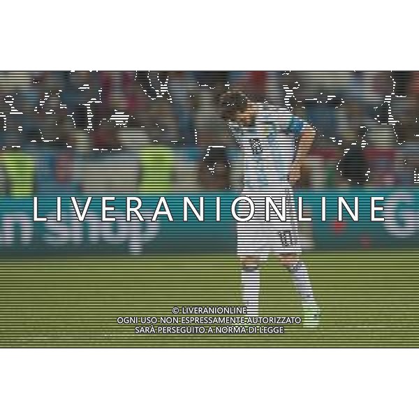 21.06.2018 NIZNY NOWOGROD NIZHNY NOVGOROD PILKA NOZNA (FOOTBALL) MISTRZOSTWA SWIATA ROSJA 2018 FIFA WORLD CUP RUSSIA 2018 ARGENTYNA - CHORWACJA (ARGENTINA-CROATIA) NZ LIONEL MESSI FOTO LUKASZ SKWIOT/CYFRASPORT / NEWSPIX.PL --- Newspix.pl AG ALDO LIVERANI SAS-ONLY ITALY